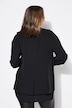 Chaleco blazer, forma en A, cinta de atar lateral