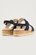 Caprice leren sandalen, uitwisselbaar voetbed, wijdte G