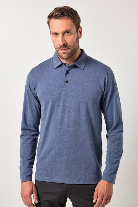 Polo de manga larga JAY-PI, golf, QuickDry, hasta 7 XL