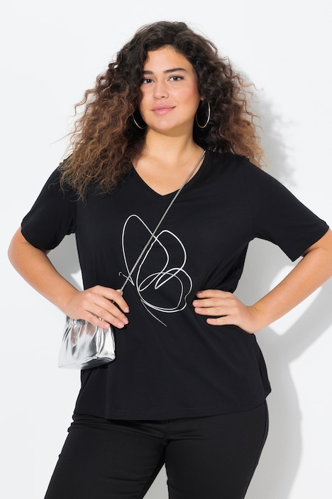 Single Line Animal Short Sleeve Graphic Tee