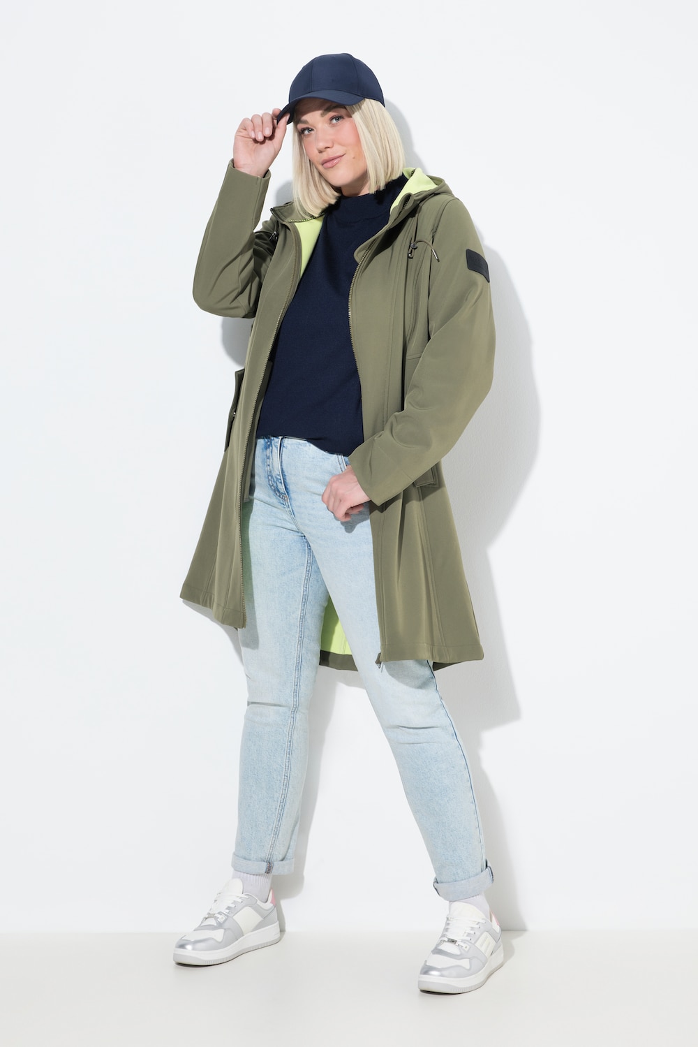 HYPRAR Softshelljacke, wasserabweisend, 2-Wege-Zipper