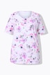 Watercolor Floral Short Sleeve Pima Cotton Tee