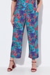 7/8-Jerseyhose, weites, gerades Bein, Elastikbund