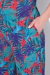 7/8-Jerseyhose, weites, gerades Bein, Elastikbund