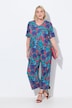 7/8-Jerseyhose, weites, gerades Bein, Elastikbund
