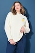 Pullover, Oversize Shape, Zitronen-Motiv auf dem Rücken