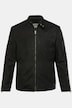 STHUGE leather biker jacket, lamb nappa leather, metal zip, up to 7 XL