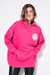 Hoodie, oversized, wording-print, capuchon