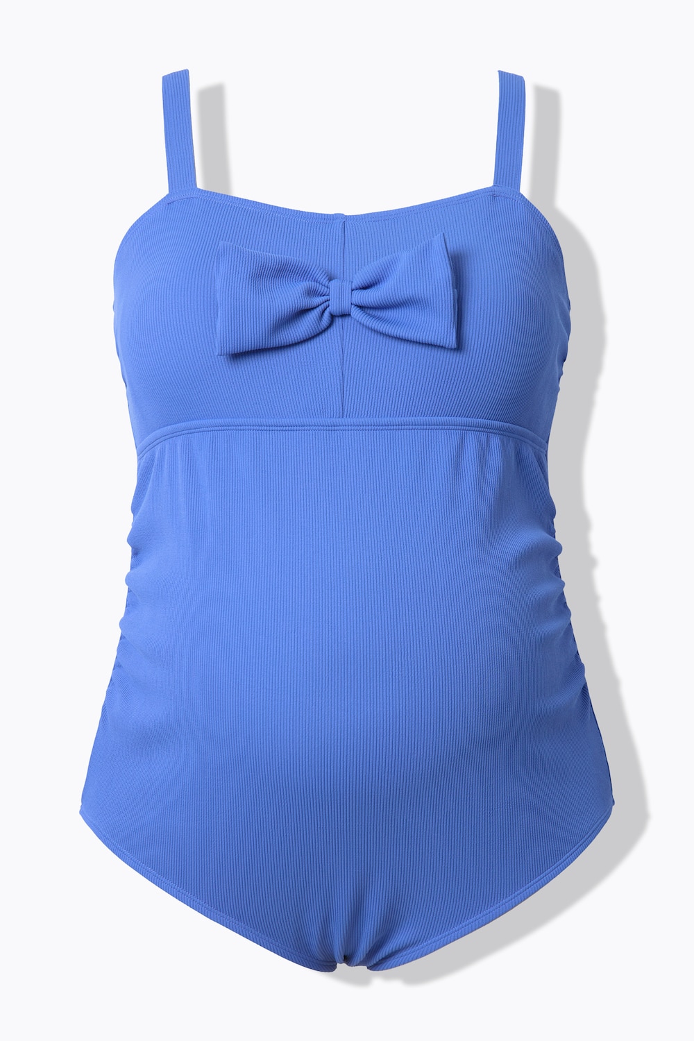 Stora storlekar Bellieva-Baddräkt utan kupor, Dam, blå, storlek: 54/56, Polyester, Ulla Popken