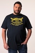 Men+ T-shirt, korte mouwen, borstprint, ronde hals, tot 8XL