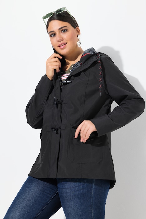 HYPRAR softshell-jakke, vandafvisende, duffelcoatknapper