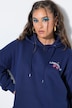 Hoodie, oversized, Lemonade-Print, Kapuze