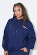 Hoodie, oversized, Lemonade-Print, Kapuze