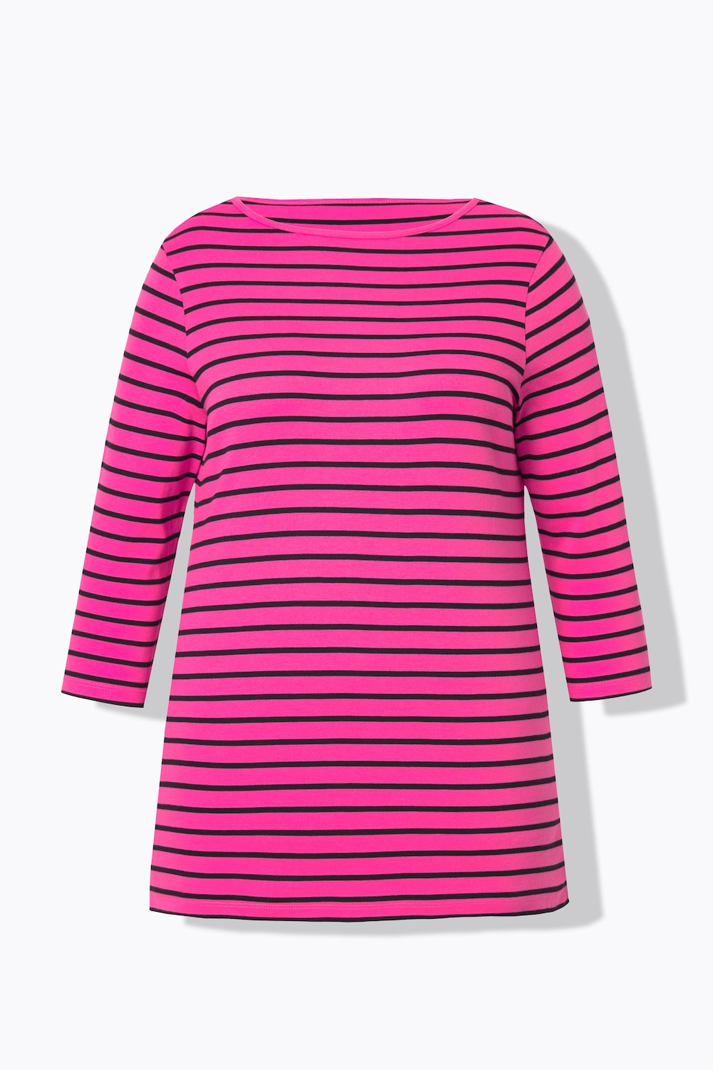 Stora storlekar T-shirt, Dam, rosa, storlek: 44, Bomull/Polyester, Angel of Style