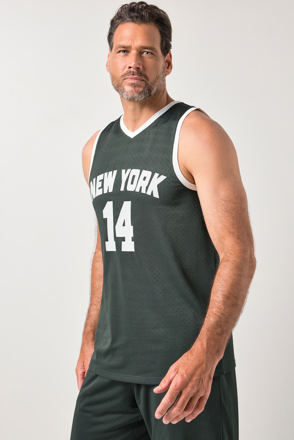 JAY-PI MEsh-tanktop, Fitness, brystprint, QuickDry, til 7 XL