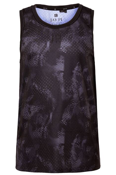 Síťované dílko JAY-PI, kolekce fitness, plošný potisk, QuickDry, do 7XL