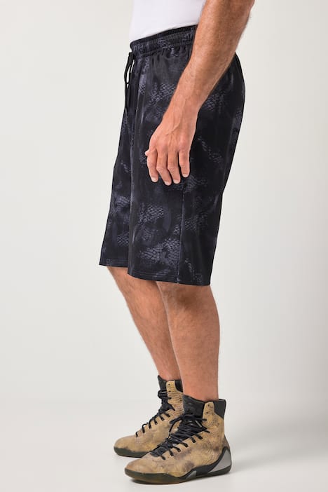 JAY-PI Mesh-Bermuda, Fitness, Relaxed Fit, QuickDry, bis 7 XL