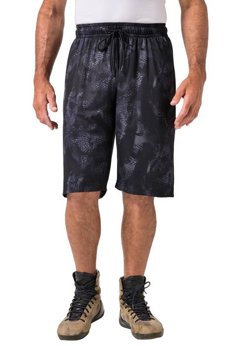 Síťované bermudy JAY-PI, kolekce fitness, Relax střih, QuickDry, do 7XL