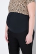 Bellieva bengaline broek, zwangerschapsbroek, kuitlang, tailleband met stretch inzetstuk