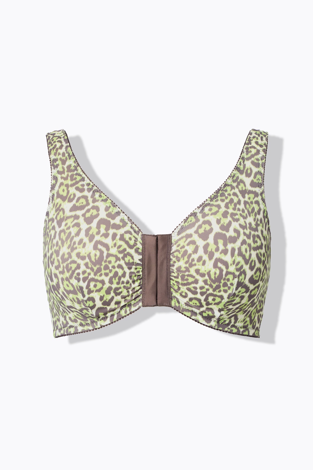Stora storlekar Bustier utan bygel, Dam, grå, storlek: 90D, Syntetfibrer/Elastan, Ulla Popken
