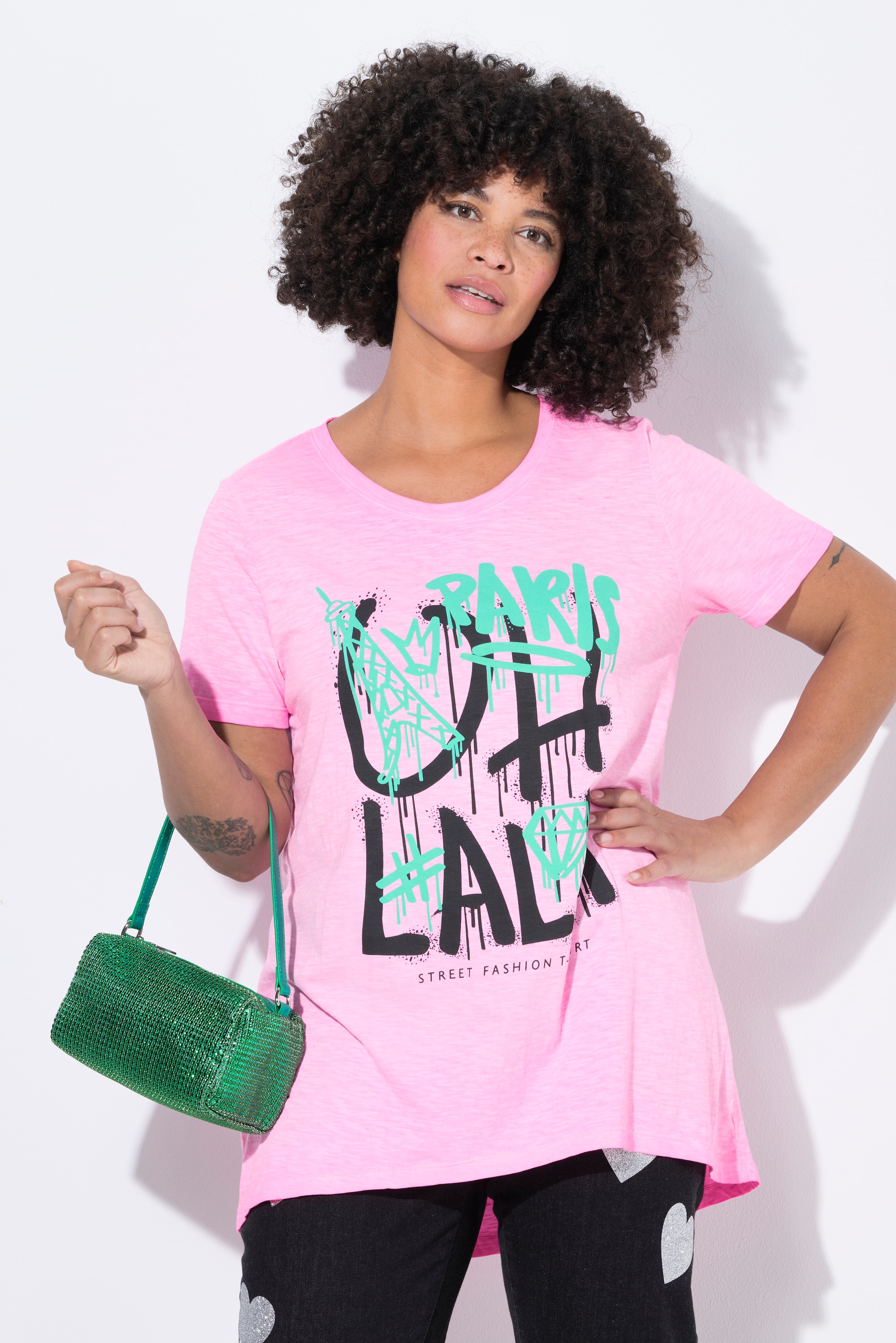 Angel of Style Damen große Größen T Shirt oversized