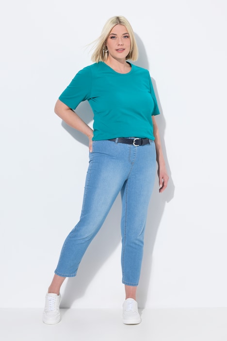 7/8-jeggings Sienna, elastische tailleband, smalle pijp