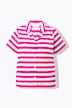 Pyjamas, kort todelt sett, oversized, frotté, striper