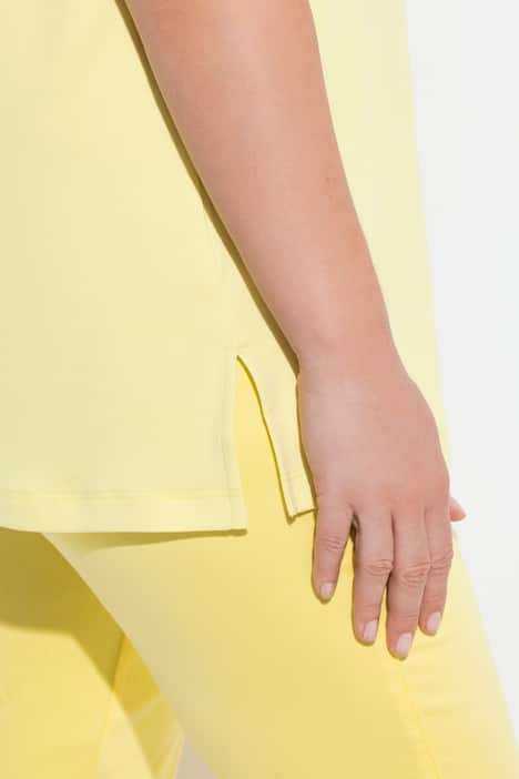 Top, A-Linie, Herzausschnitt, ärmellos, Pima Cotton