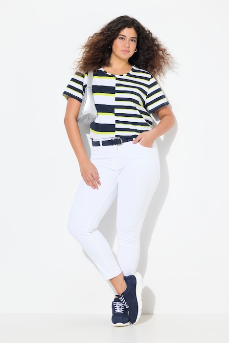 White Denim Stretch Fit Jeans