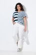 Jeans Mary, wijde pijpen, zoomomslag, comfortabele tailleband