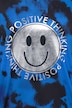T-shirt, regular fit, glanzende smiley
