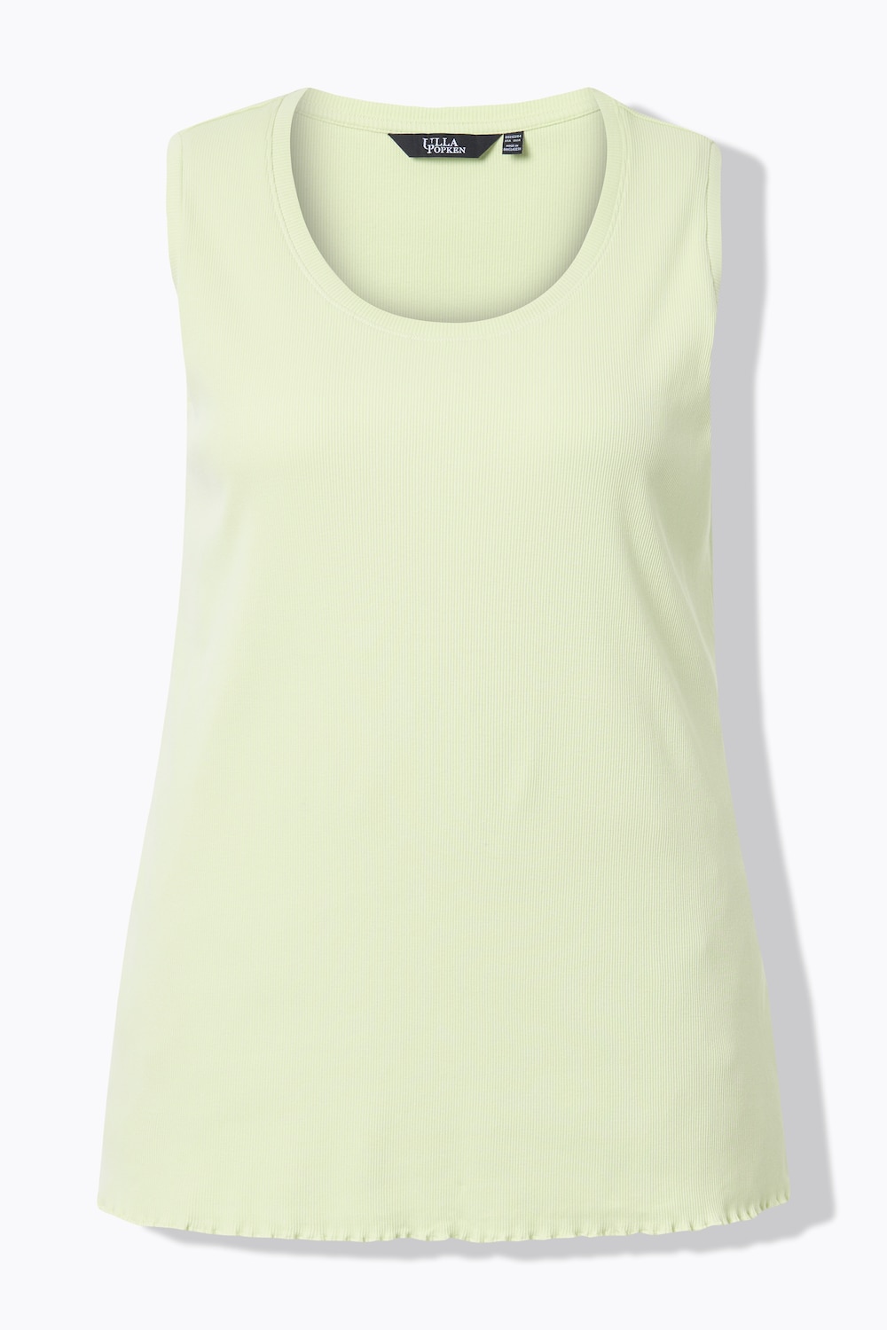 Stora storlekar Topp, Dam, beige, storlek: 50/52, Bomull, Ulla Popken