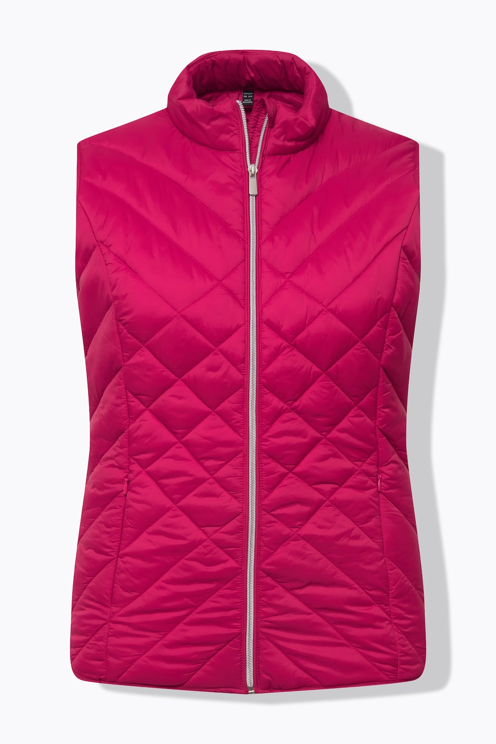 Stora storlekar HYPRAR Quiltad funktionsväst, Dam, rosa, storlek: 58/60, Polyester/Syntetfibrer, Ulla Popken