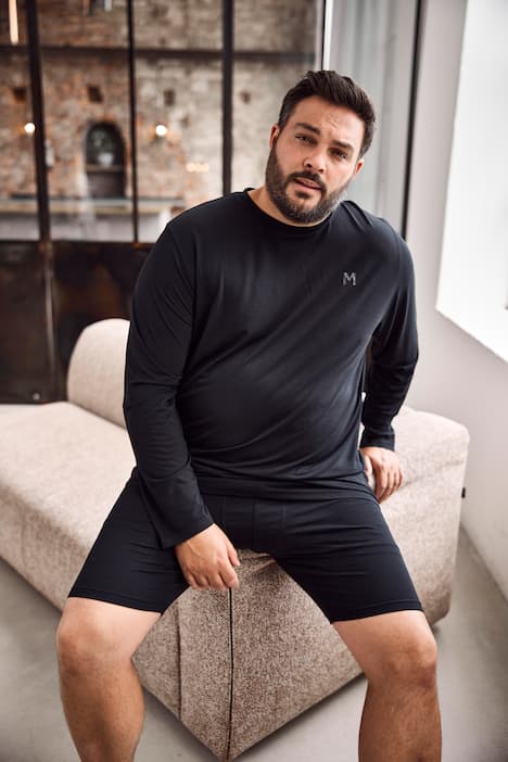 Men+ Thermo-Unterhemd FLEXLASTIC®, Langarm, warmer Hohlfaser-Jersey, bis 8 XL