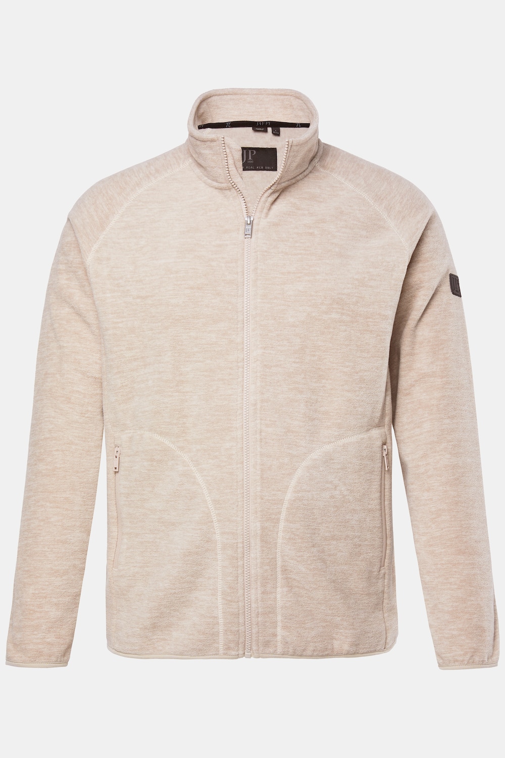 JP1880 Fleecejacke, Stehkragen, Zipp-Pockets, bis 8 XL