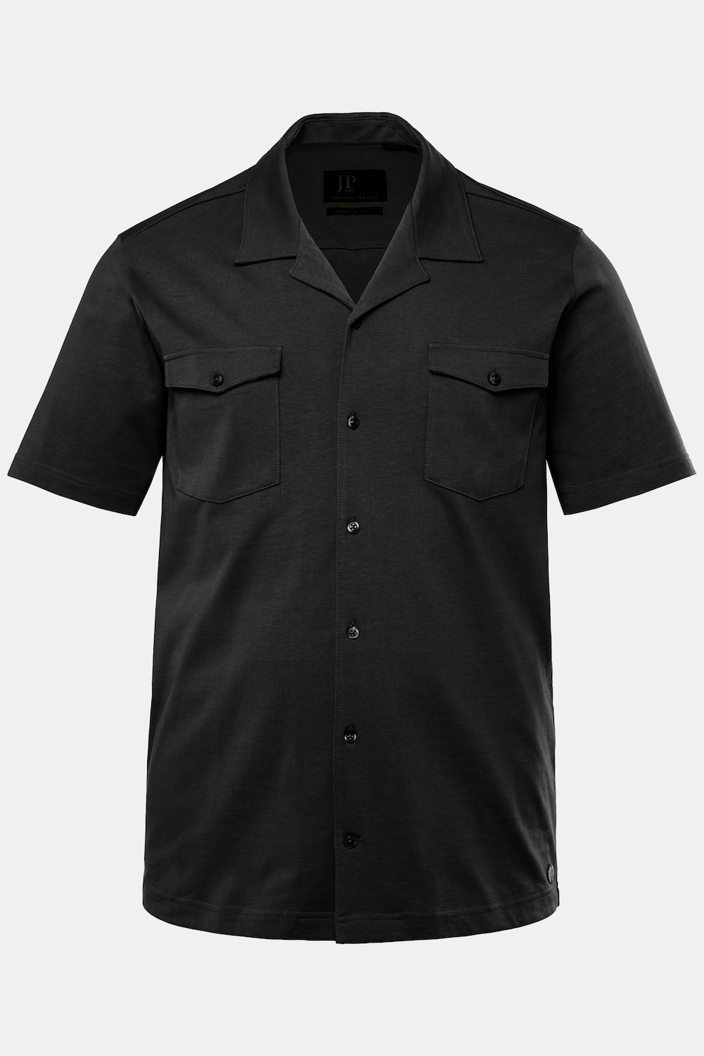 JP1880 Jersey-Hemd, Halbarm, Cuba-Kragen, Cuba-Fit, bis 8 XL