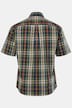 Chemise à carreaux JP 1880, manches courtes et col à pointes boutonnées, coupe Modern Fit - jusqu'au 8 XL