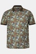 Poloshirt, Halbarm, Piqué, floraler Print, bis 8 XL