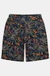 Bermuda JP 1880 en maille piquée, imprimé all-over, coupe Relaxed Fit - jusqu'au 8 XL