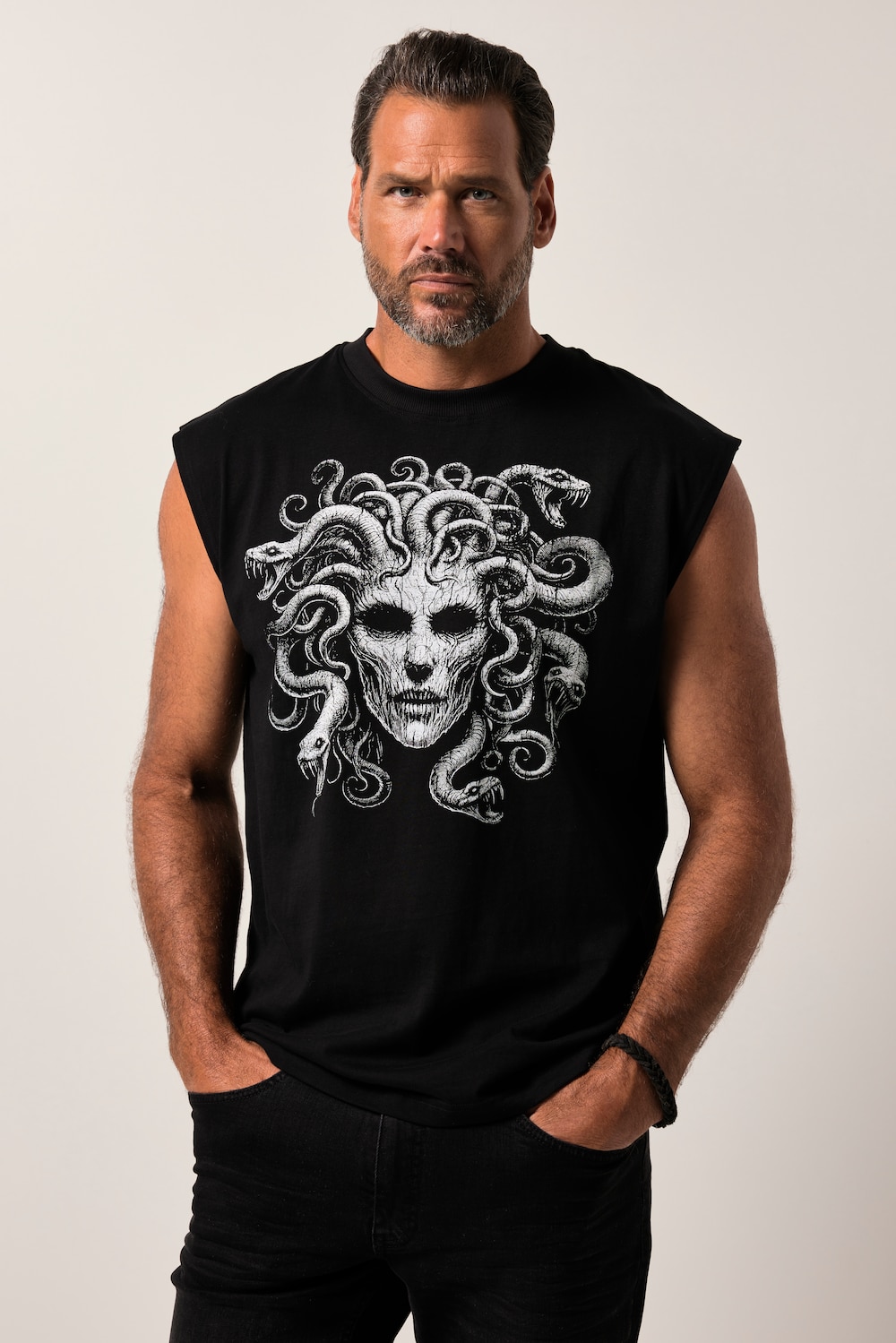JP1880 Tanktop, Unterhemd, oversized, bis 8 XL