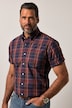 JP1880 ternet skjorte med korte ærmer, buttondown-krave, moderne pasform, op til str. 8XL
