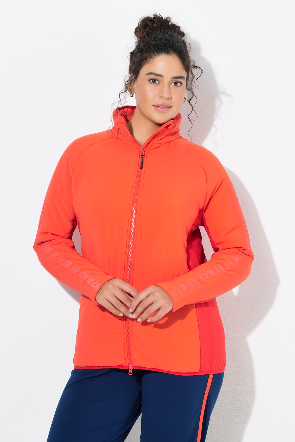 Große Größen Funktionsjacke, Damen, rot, Größe: 58/60, Polyester, Ulla Popken