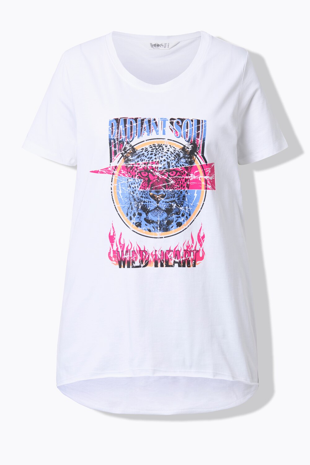Stora storlekar T-shirt, Dam, vit, storlek: 58, Bomull, Angel of Style