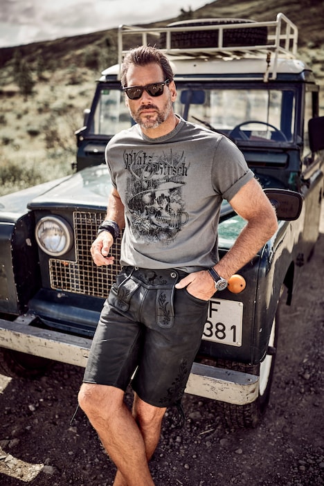 JP1880 T-shirt, traditioneel, korte mouw, ronde hals, tot 8XL