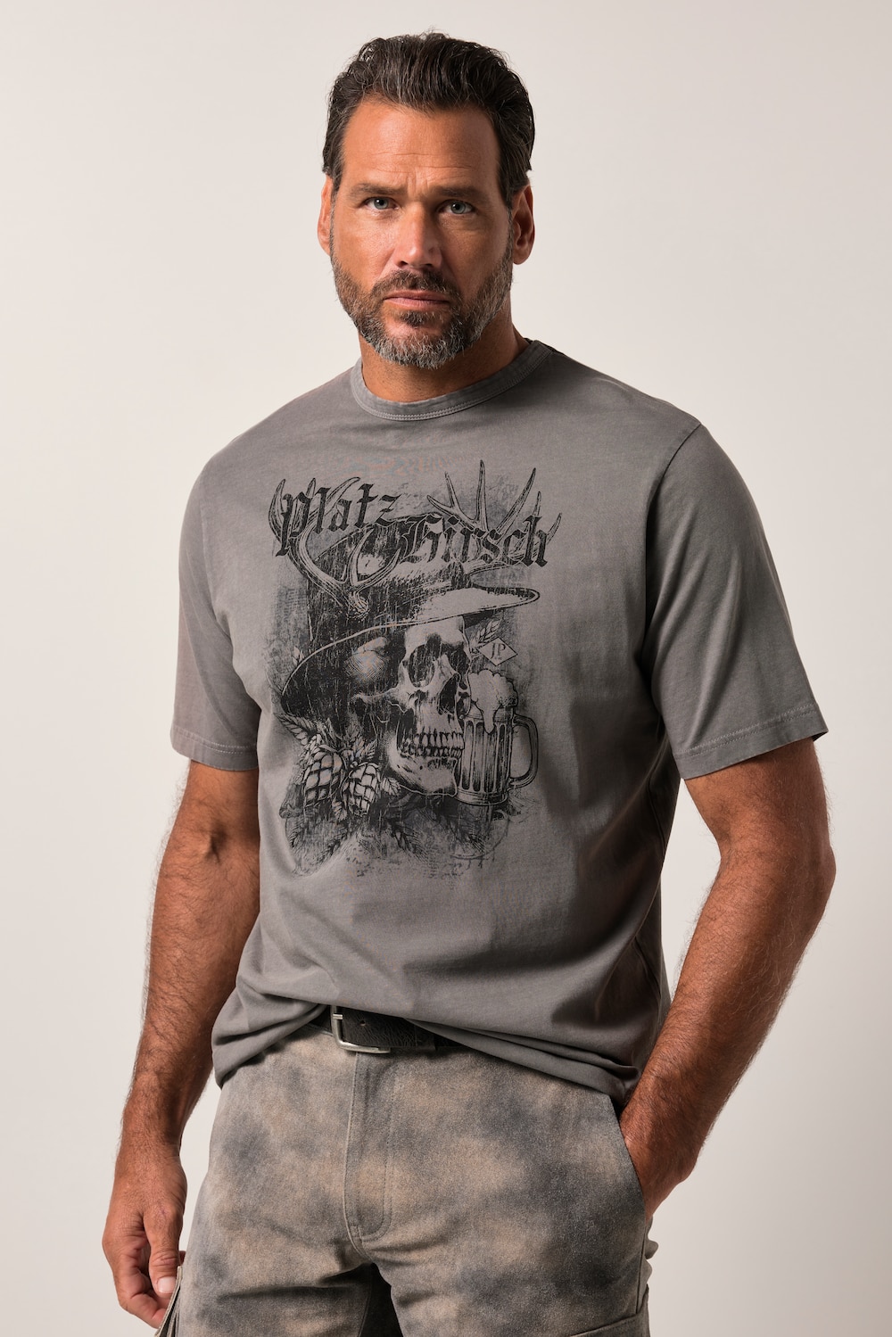 JP1880 T-Shirt, Tracht, Halbarm, Rundhals, bis 8 XL