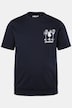 Men+ T-shirt, Buik-Fit, print, korte mouwen, tot 8XL