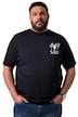 Tričko Men+, břišní střih, krátké rukávy, potisk, do 8XL