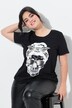 T-Shirt, Komfort Fit, Totenkopf-Motiv - Leo-Kopftuch