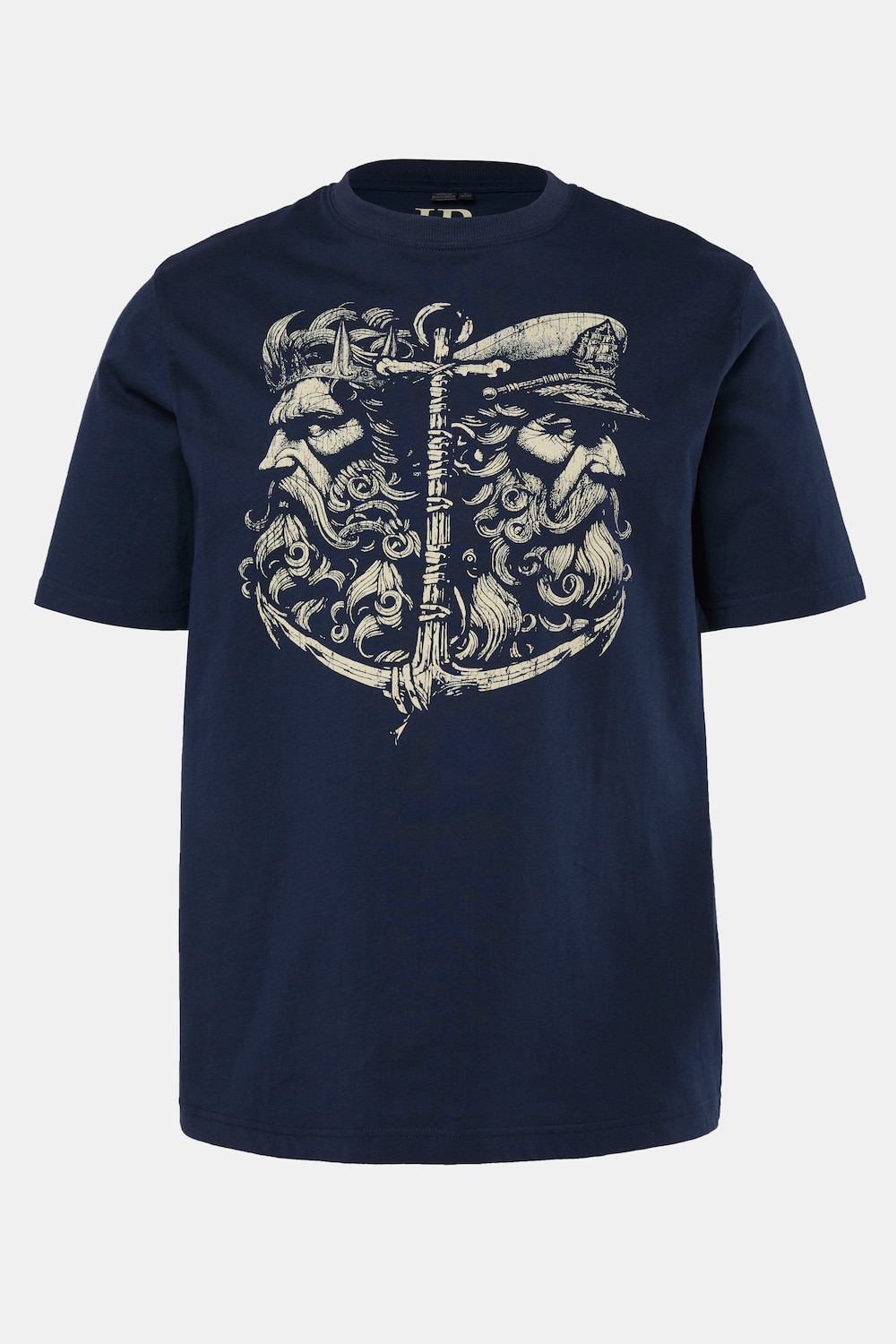 T-Shirt, Halbarm, Rundhals, Print, bis 8 XL