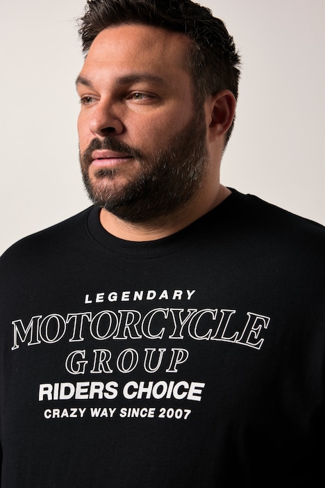 Men+ T-Shirt, Halbarm, Print, bis 8 XL